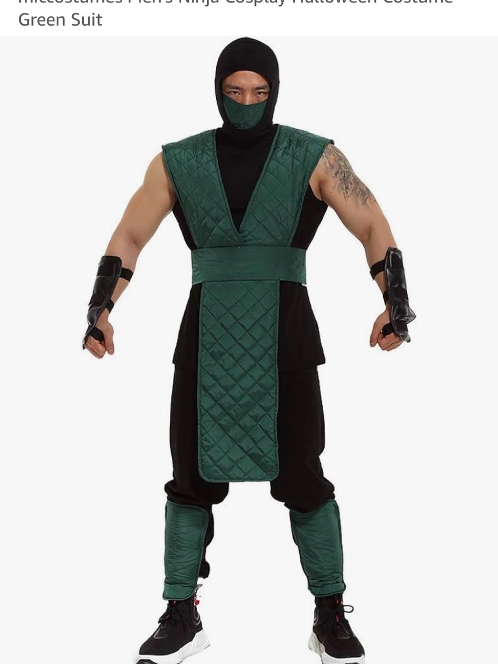 Men’s Ninja Costume Sz Medium
